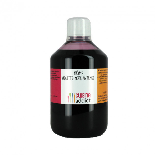 Arome Alimentaire Violette (note Intense) 500 ml Cuisineaddict