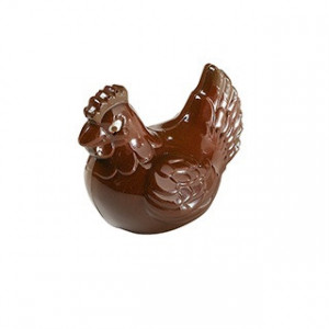 Moule à Chocolat Poule 60mm (x8) Barry Moule à Chocolat Poule 60mm (x8) Barry