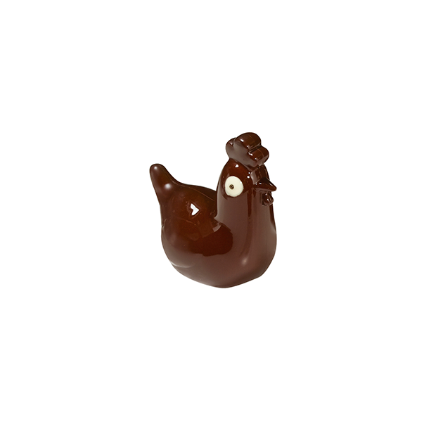 Moule a Chocolat Poule Design 100mm (x2) Barry