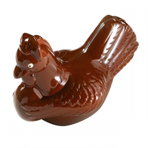 Moule à Chocolat Poule et son Oeuf 150x90mm (x2) Barry Moule à Chocolat Poule et son Oeuf 150x90mm (x2) Barry