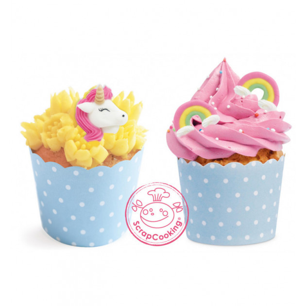 Cupcakes Licornes avec Decors Licornes en Sucre Cupcakes Licornes avec Decors Licornes en Sucre