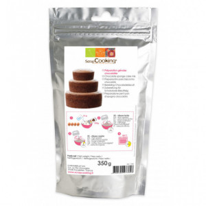 Préparation pour Génoise Chocolat 350g Scrapcooking