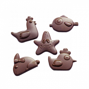 Moule à Chocolat Friture Animaux Barry x15 Moule à Chocolat Friture Animaux Barry x15