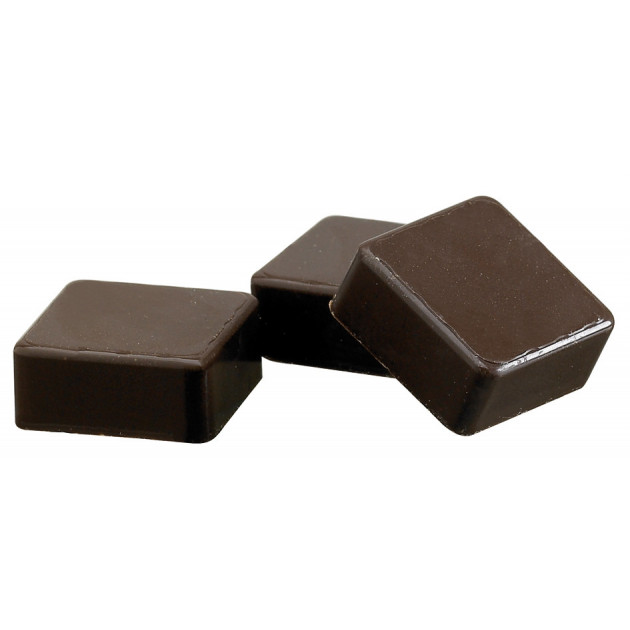 Coque Carree - Moule Polycarbonate a chocolat