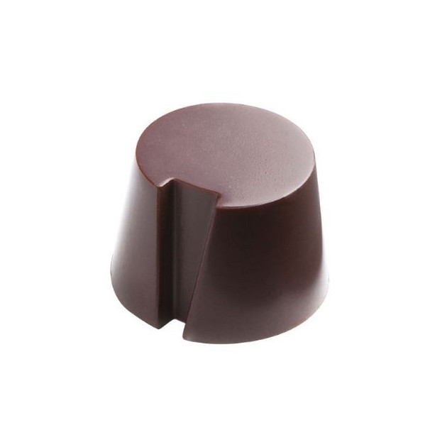 Moule Chocolat Pralines Cylindres Biseautes Ã˜27 mm (x28) Pop Chocolat