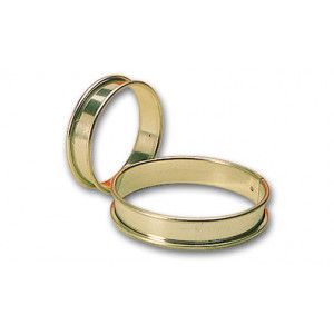 Cercle à Tarte Inox Ø 6,5 cm x H 1,6 cm (x6) Matfer