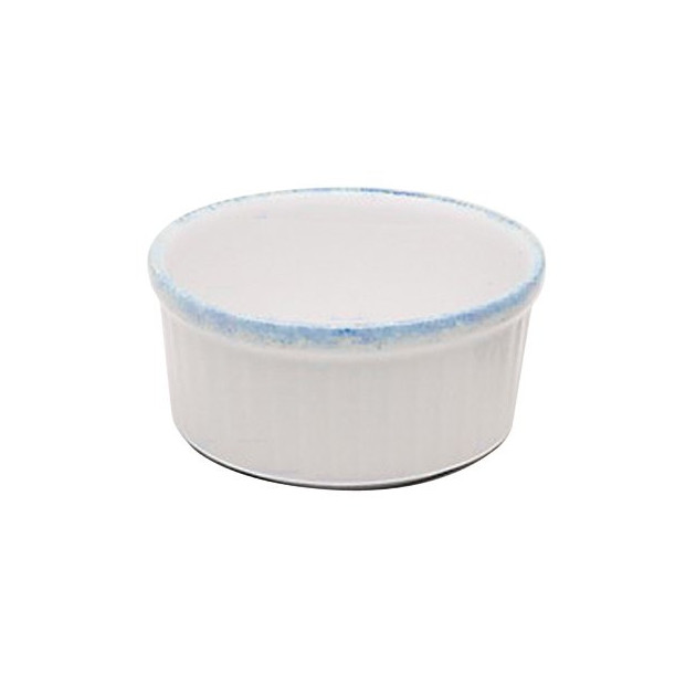 Ramequin 10 cm Porcelaine Blanche granitee