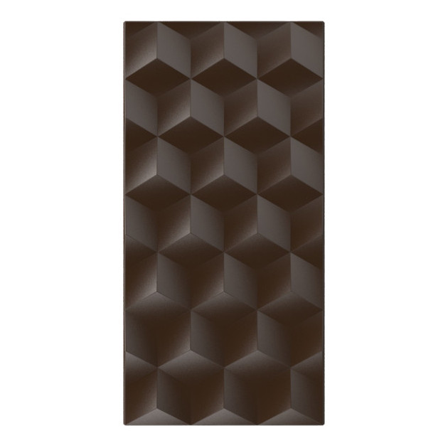 Moule Chocolat Tablette Effet Cube (x3) Pop Chocolat