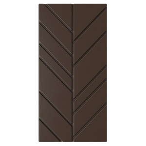 Moule Chocolat Tablette Effet Feuille (x3) Pop Chocolat