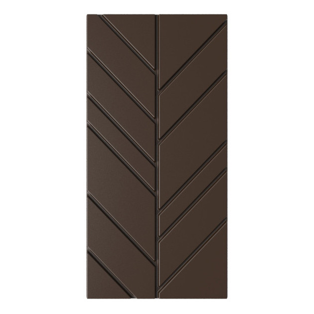 Moule Chocolat Tablette Effet Feuille (x3) Pop Chocolat