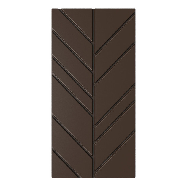 Moule Chocolat Tablette Effet Feuille (x3) Pop Chocolat