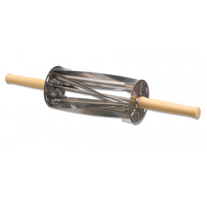 Rouleau Coupe Croissants Inox 210 x 97 mm Rouleau Coupe Croissants Inox 210 x 97 mm