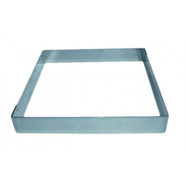 Cadre à pâtisserie GOBEL Plaque pâtissière - inox - 400 x 300 x 1