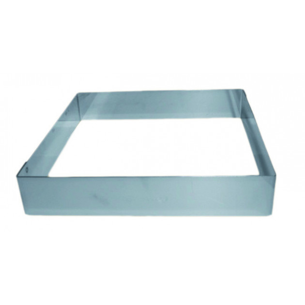 Cadre a Mousse Inox 14 x 14 cm x H 4.5 cm Mallard