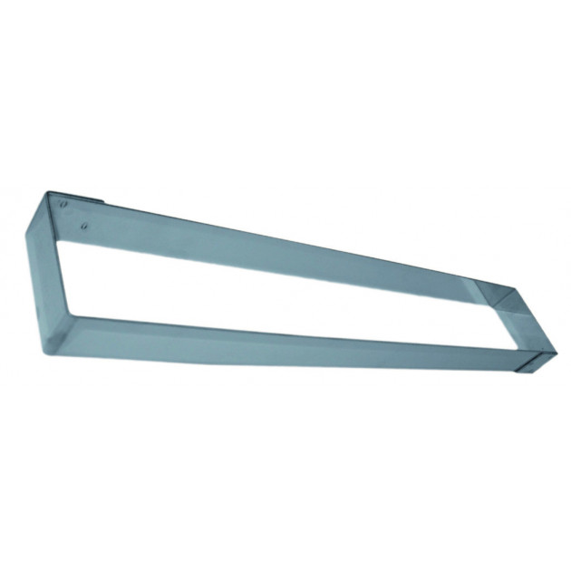 Cadre Rectangle Inox 57 x 11 cm x H 4 cm Mallard