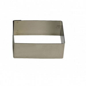 Cadre à Mousse Inox Rectangle 20 x 10 cm x H 4,5 cm Gobel Cadre à Mousse Inox Rectangle 20 x 10 cm x H 4,5 cm Gobel