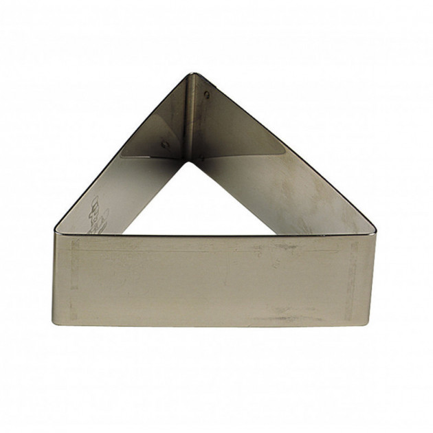 Triangle à Mousse Inox 11 x 10 cm x H 4,5 cm Gobel