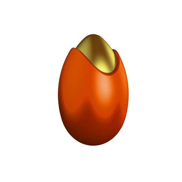 Oeuf Bicolore moule polycarbonate