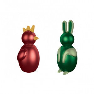 Moule Chocolat Poussin et Lapin de Pâques (x4) Moule Chocolat Poussin et Lapin de Pâques (x4)