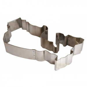 FIN DE SERIE Cercle Inox Pays Canada 60 x 29,5 cm x H 6 cm Gobel