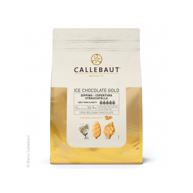 Ice Chocolate Gold 2.5kg Callebaut