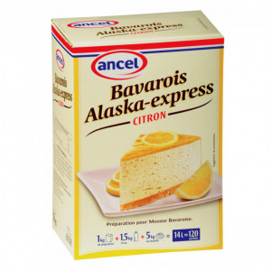 Préparation bavarois Alaska-Express Citron 1 kg Préparation bavarois Alaska-Express Citron 1 kg