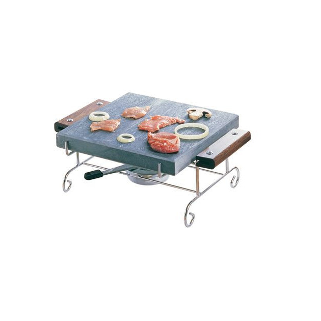 Pierre a Griller Naturelle 25x25x3 cm Sans support