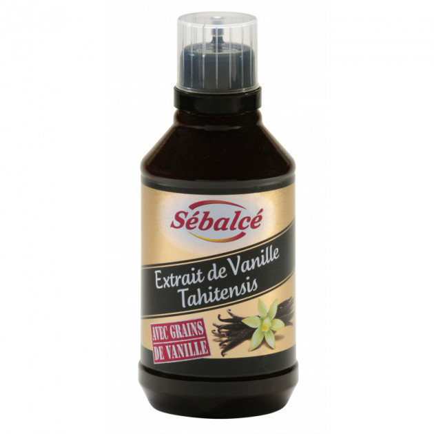 Vanille Tahitensis liquide avec grains 50cl Sebalce