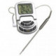 Thermomètre Four sonde Inox avec Alarme