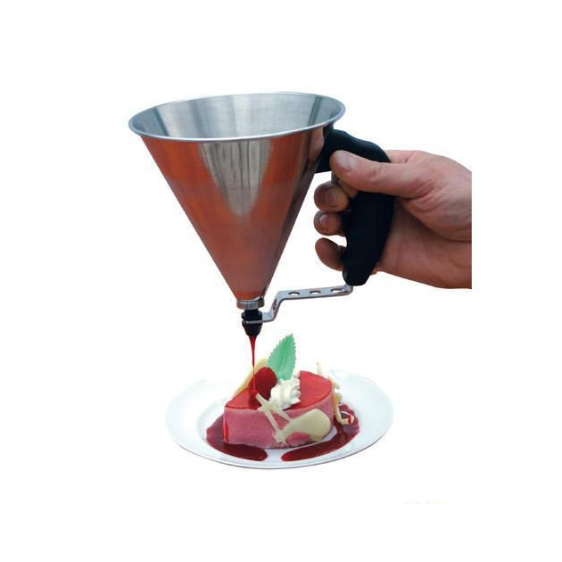 Suggestion d'utilisation de l'entonnoir inox De Buyer