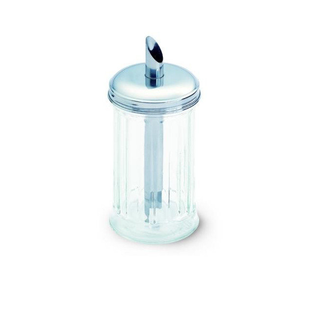 Saupoudreuse a Sucre avec Doseur Verre inox