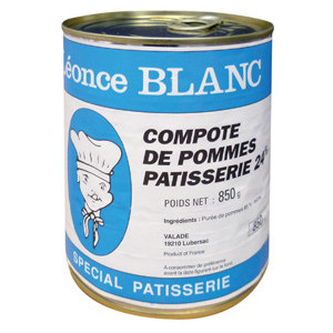 Compote de Pommes pâtisserie 24 % Léonce Blanc 4/4