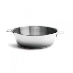 Sauteuse bombée tout Inox sans Queue Ø 24 cm Milady De Buyer Sauteuse bombée tout Inox sans Queue Ø 24 cm Milady De Buyer