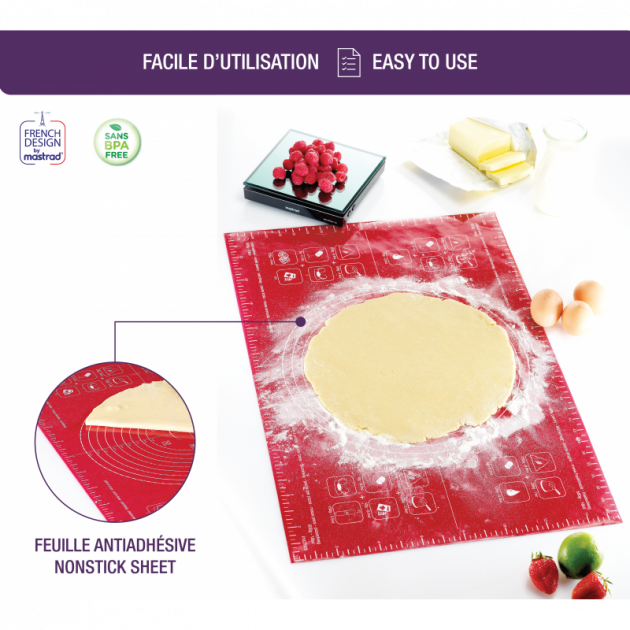 Feuille a patisserie antiadhesive