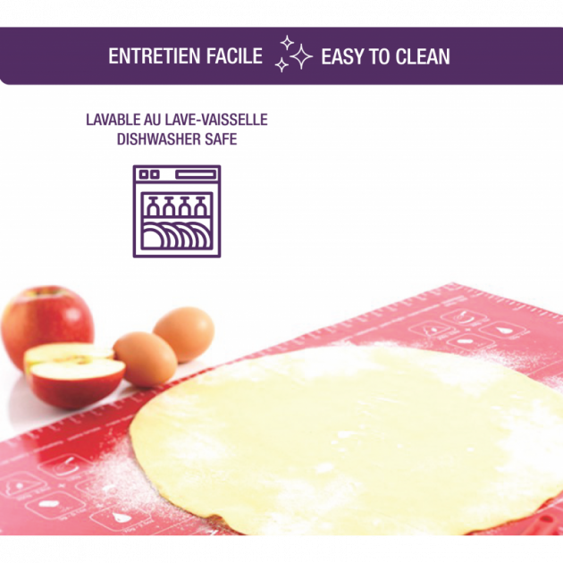 Feuille a patisserie facile a nettoyer