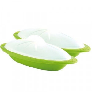 Papillote en Silicone Minute Individuelle - Lot de 2 Vertes Mastrad Papillote en Silicone Minute Individuelle - Lot de 2 Vertes Mastrad