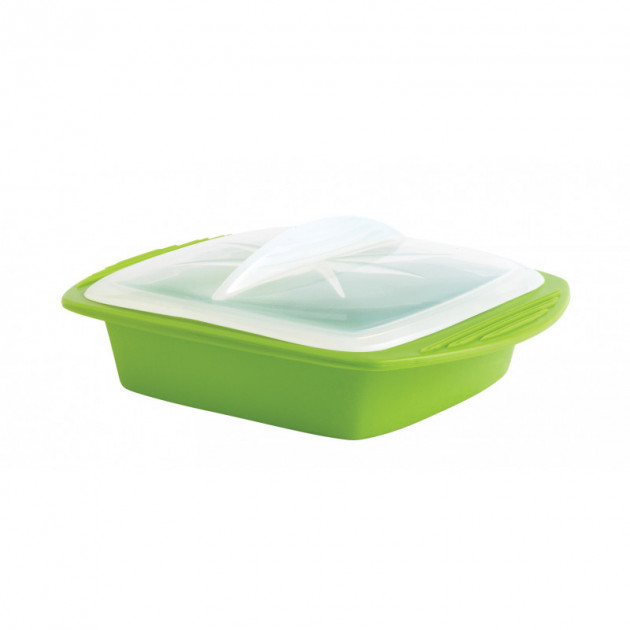 Papillote en Silicone Carree Verte 1L Mastrad