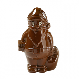 Moule à Chocolat Père Noel 12cm (x4) Barry