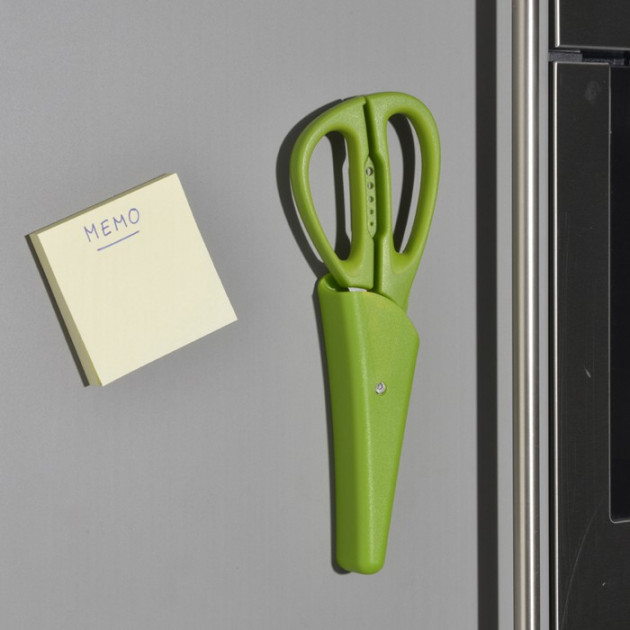 Ciseaux a Herbes Mastrad avec etui magnetique Ciseaux a Herbes Mastrad avec etui magnetique