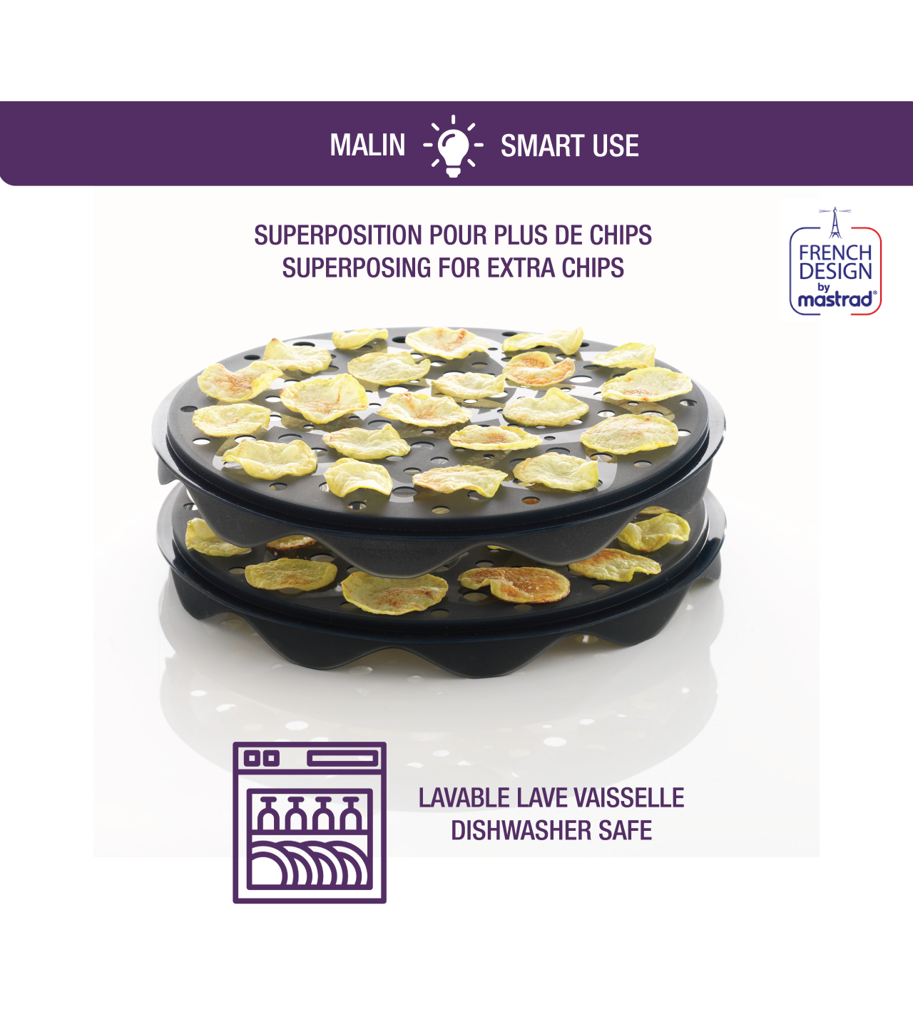 Tefal K1321324 5 second chopper hakmolen 900ml puree mes, eenvoudig