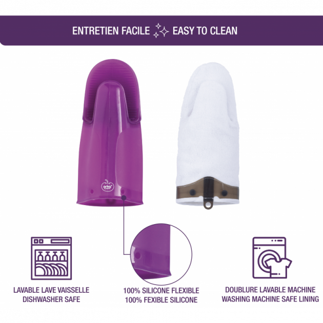 Entretien facile du Gant Orka Noir Entretien facile du Gant Orka Noir