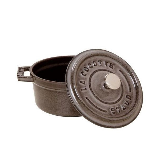 Cocotte ronde en fonte 30 cm Gris Graphite Cocotte ronde en fonte 30 cm Gris Graphite