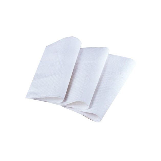Serviettes blanches jetables 1 pli 30 x 30 cm X 500
