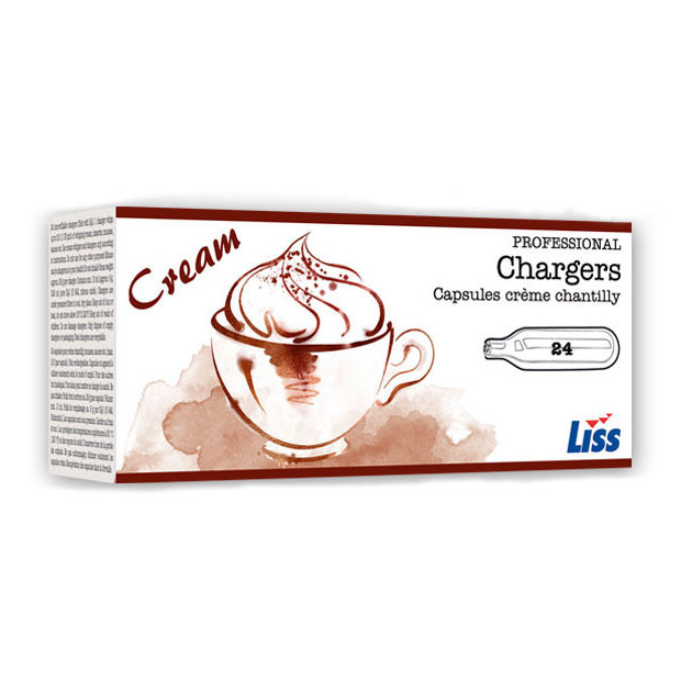 Cartouche gaz pour siphon chantilly 10 capsules