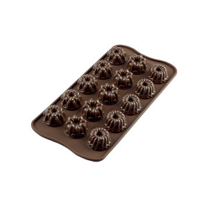 Moule à Chocolat 15 Kouglof Fantaisie Easy Choc - Silicone Spécial Chocolat Moule à Chocolat 15 Kouglof Fantaisie Easy Choc - Silicone Spécial Chocolat
