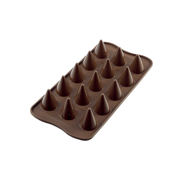 Moule a Chocolat 15 Cones Easy Choc - Silicone Special Chocolat