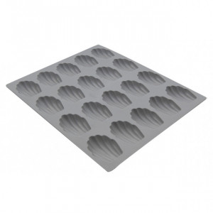 Elastomoule mini-Madeleine - 20 empreintes 21 x 17,6 cm - Silicone de Buyer Elastomoule mini-Madeleine - 20 empreintes 21 x 17,6 cm - Silicone de Buyer