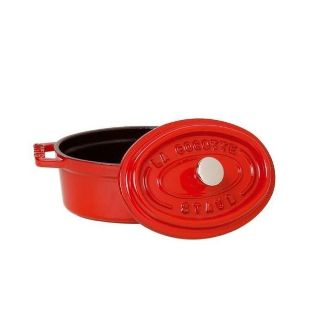 Cocotte Ovale 33 cm Rouge Staub Fonte 6.7 l Cocotte Ovale 33 cm Rouge Staub Fonte 6.7 l