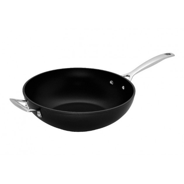 Poêle Wok 30 cm Anti-Adhérente Les Forgées Le Creuset