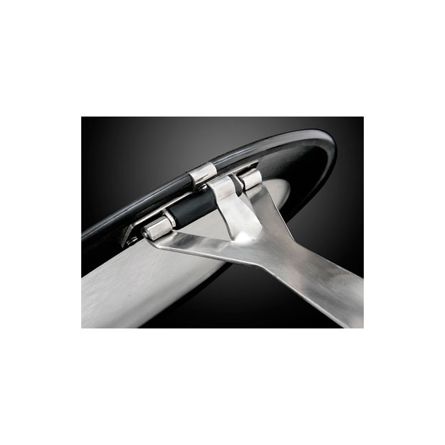 Couvercle anti-projections Le Creuset. poignee rabatable Couvercle anti-projections Le Creuset. poignee rabatable